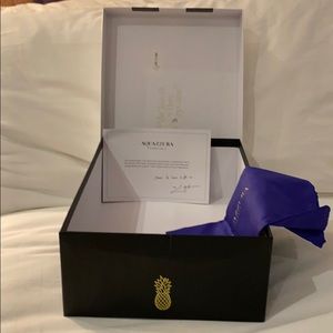 AQUAZZURA shoebox & dust bag